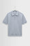 Naples Retro Diamond Knitted Polo Shirts Wax London